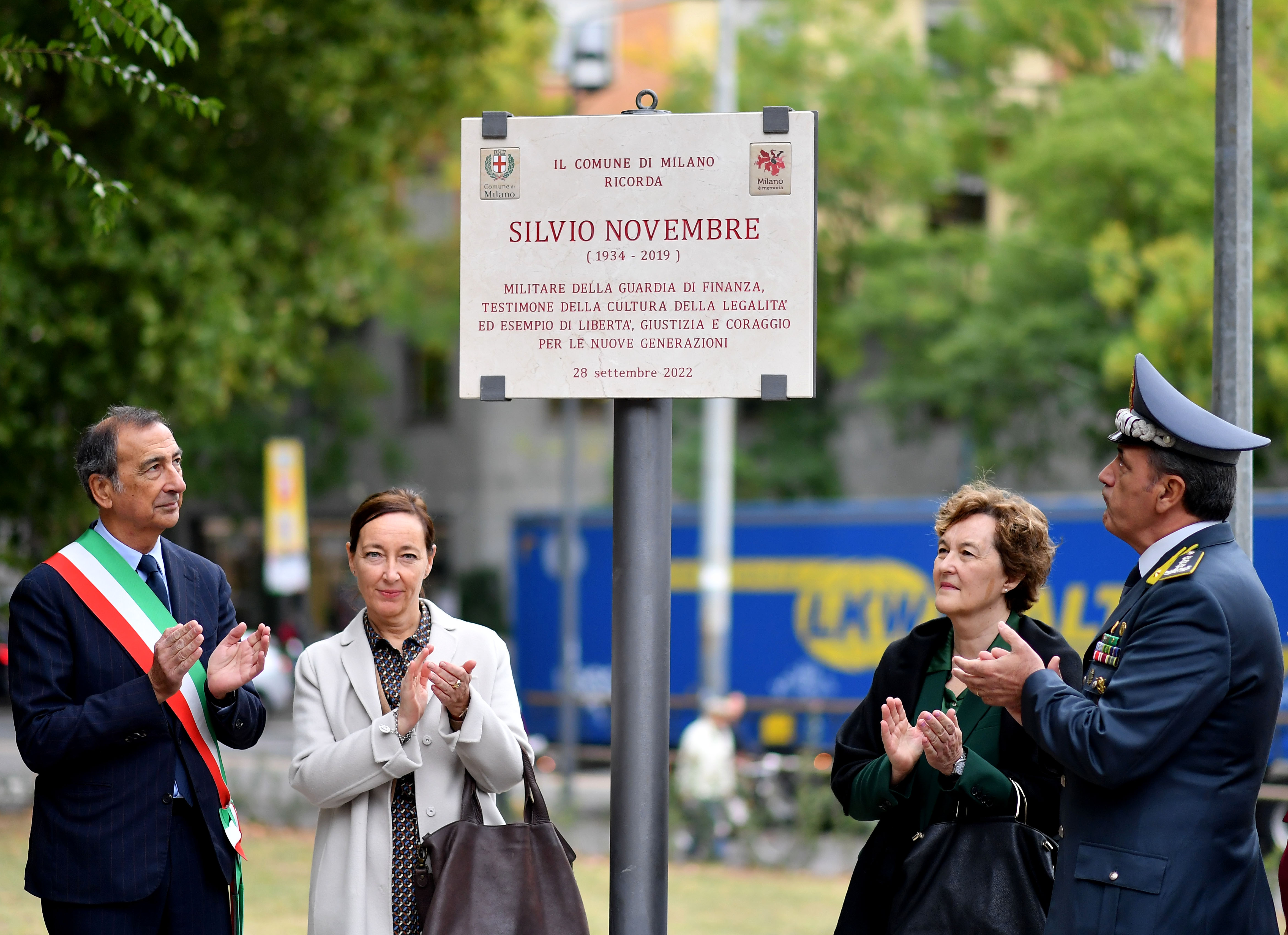Milano ricorda il Maresciallo Silvio Novembre