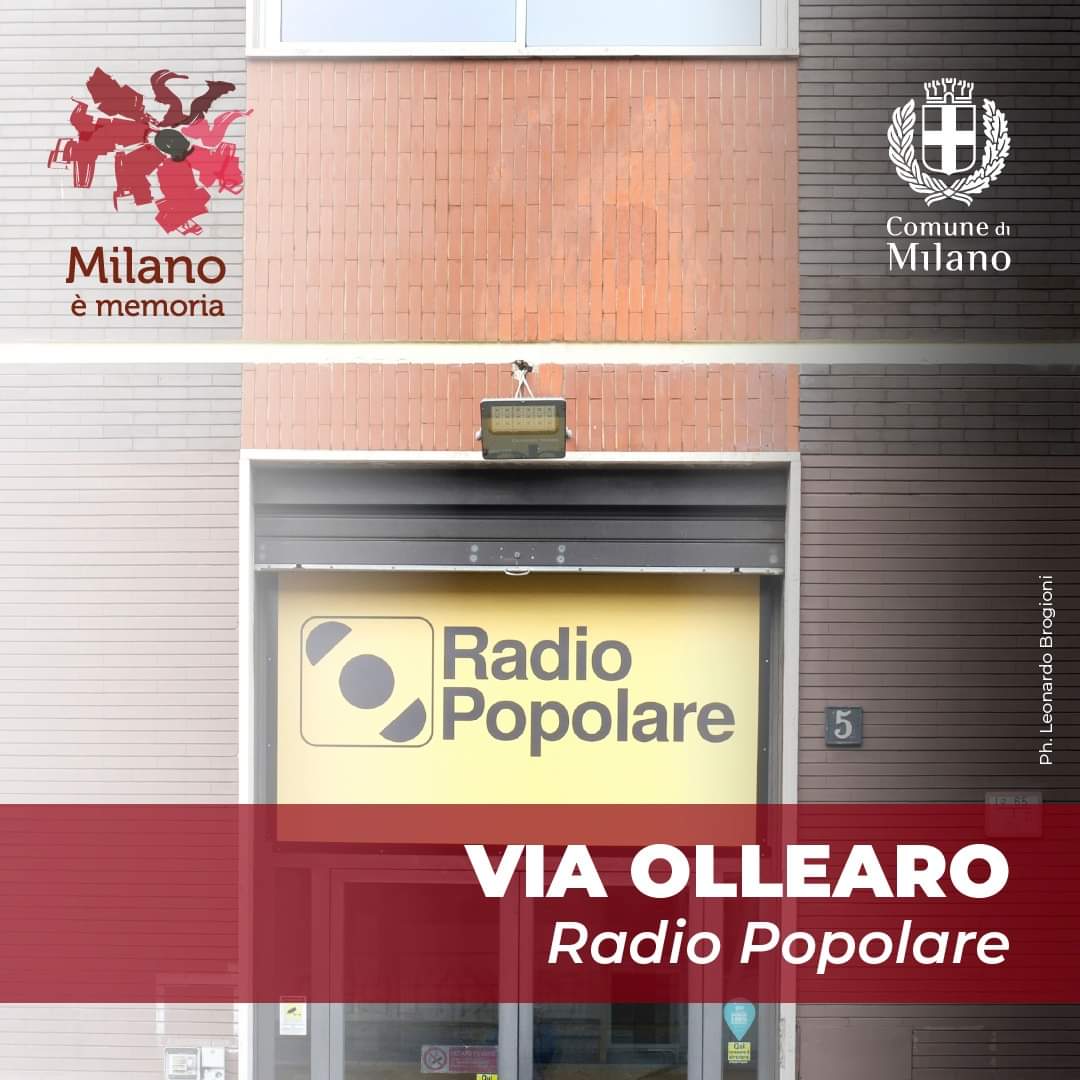 Podcast "Via Ollearo | Radio Popolare" - Fondazione Diritti Umani