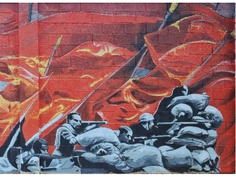 Inaugurazione murale dedicato alla Resistenza Partigiana - Cittadella degli Archivi