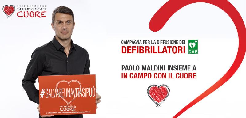 Paolo Maldini, testimonial dell'iniziativa