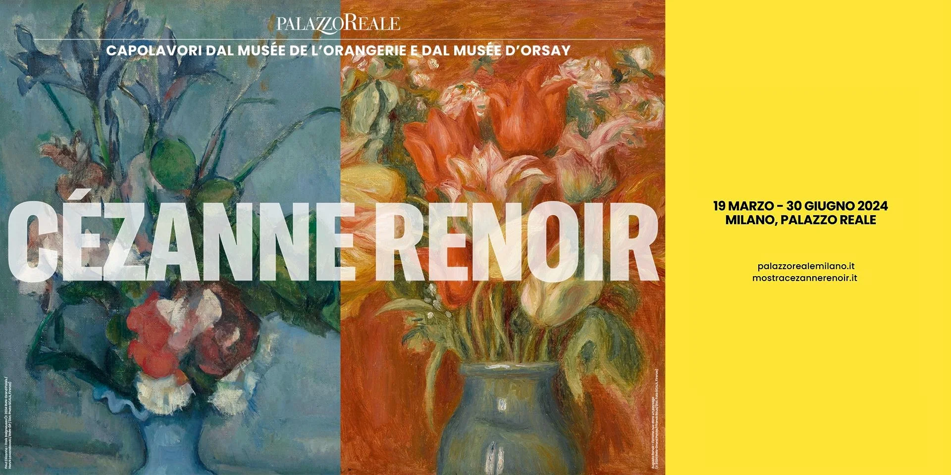 Palazzo Reale. Aperte le prenotazioni per la grande mostra "Cézanne / Renoir. Capolavori dal Musée de l'Orangerie e dal Musée d'Orsay" - Comune di Milano