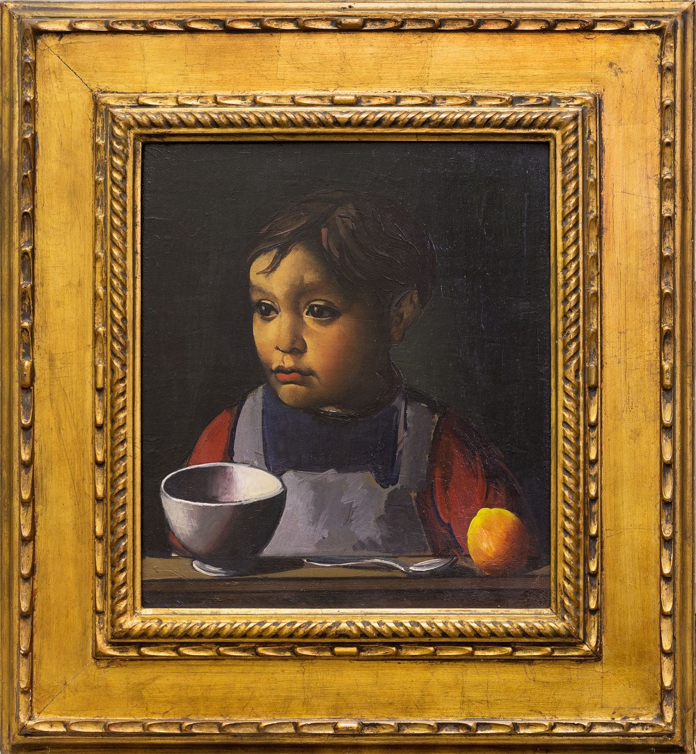 Portrait of a Little Girl - Achille Funi