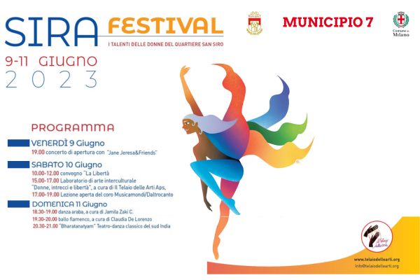 Sira festival– I talenti delle donne del quartiere San Siro