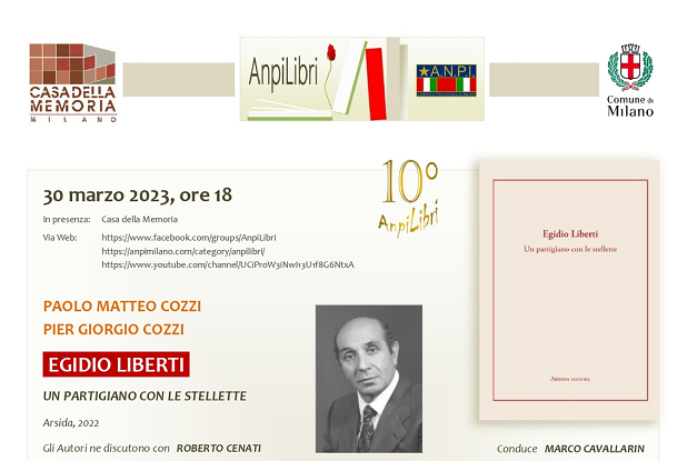 Presentazione del libro “Egidio Liberti. Un partigiano con le stellette”