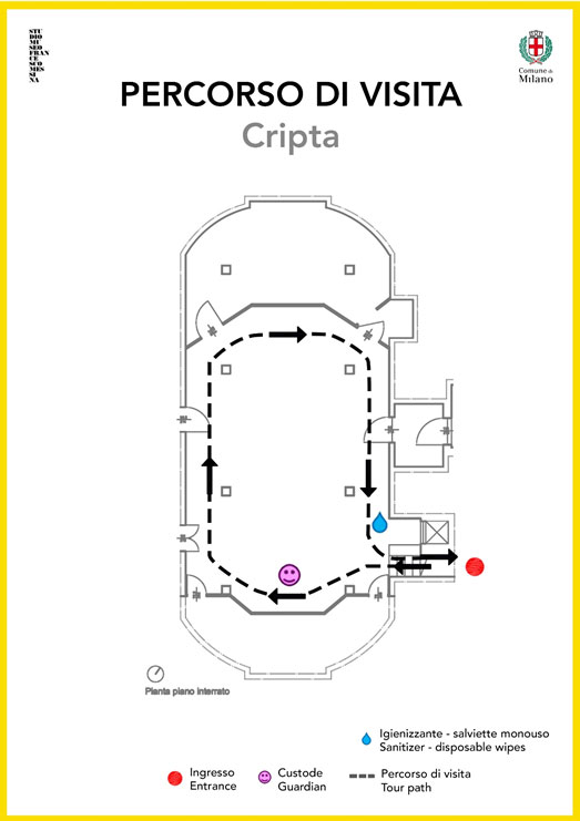 Percorso di visita Cripta