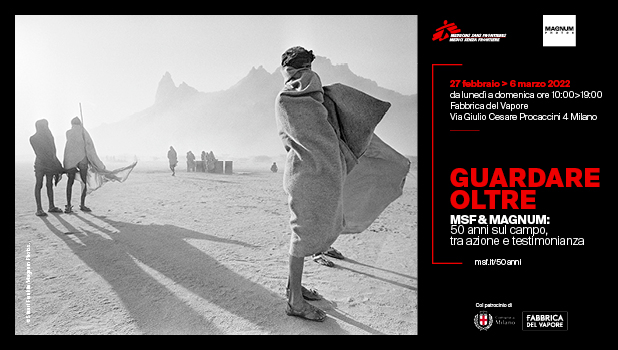 MSF & MAGNUM - Guardare oltre: 50 anni sul campo, tra azione e testimonianza.