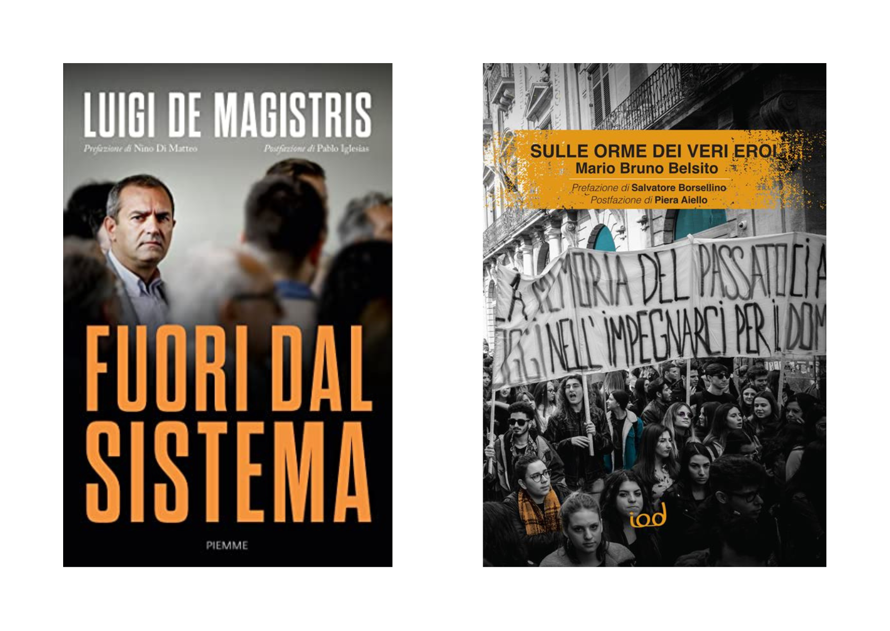 Mario Bruno Belsito e Luigi De Magistris presentano i loro libri