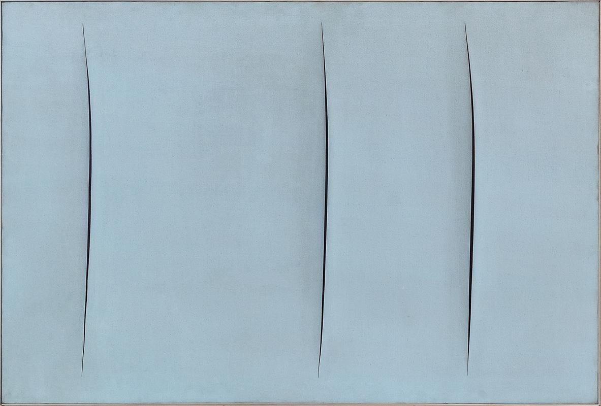 Concetto spaziale. Attese, 1959-1960 circa | Lucio Fontana